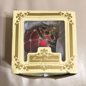 Polish Glass Ornament Red